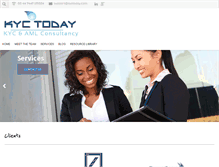Tablet Screenshot of kyctoday.com